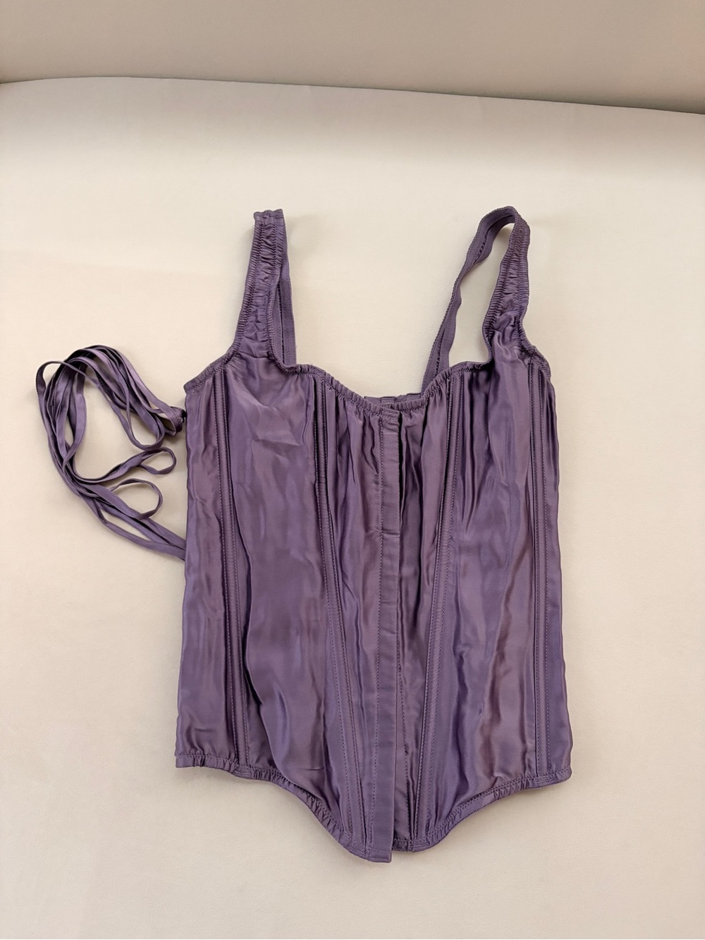 Victoria's Secret Lavender Corset Bodysuit